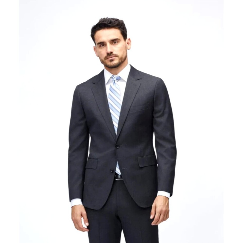 Bonobos Daily Grind Standard Fit Men's 36R CHARCOAL GRAY Wool Suit Jacket NEW